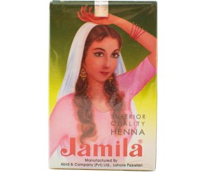 Jamila Body Art Quality - Henné Rosso Rubino Viola Alta Qualità per Corpo e Capelli
