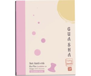 Gua Sha - Set Antietà Fungo Quarzo Rosa