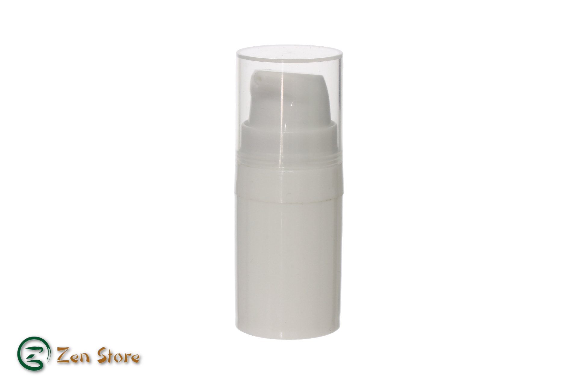 Airless in polipropilene - 5 ml bianco - Contenitore cosmetico certificato